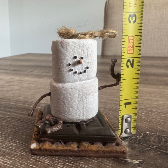 S'mores Midwest Christmas Tree Ornament Horseshoe Snowman Marshmallow - Picture 6 of 7